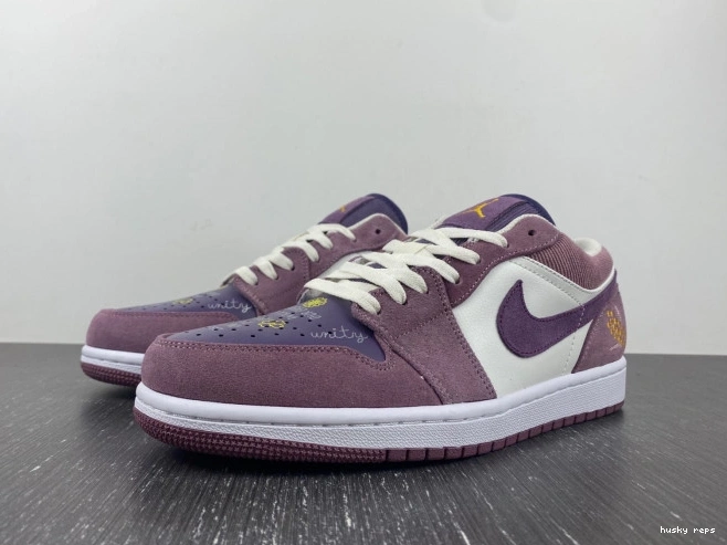 Cheap Husky Unity DR8057-500 Low Air Jordan 1 (W) 0703
